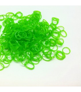LOOM BAND 300PC REFILL FLUORESCENT (KELLY GREEN)